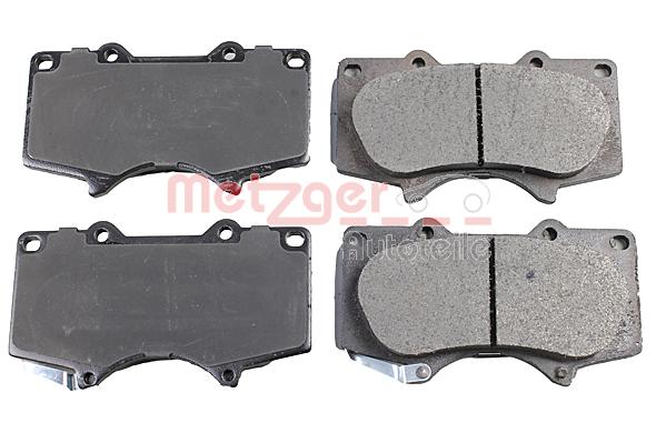 METZGER 1170860 Bremsbelagsatz, Scheibenbremse